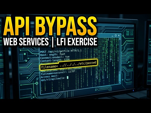 HackTheBox - Web Services & API Attacks - Local File Inclusion Exercise