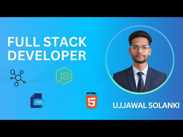 Full Stack Developer Portfolio Video | My Skills & Projects