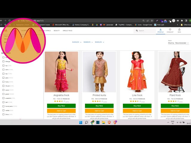 🔴Myntra website clone from scratch  #Project6 V2 || React, material-ui(mui) & Sass🎉 #CodeWithDolly