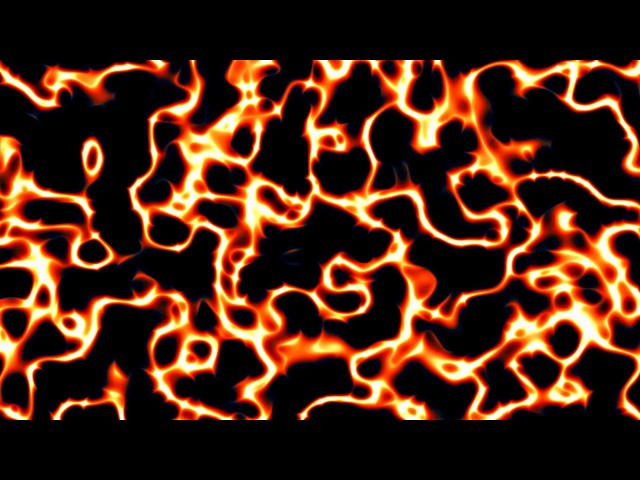 LoopVibe 4K - Glowing Lava Flow in 4K (2 Hours) - (No Audio)