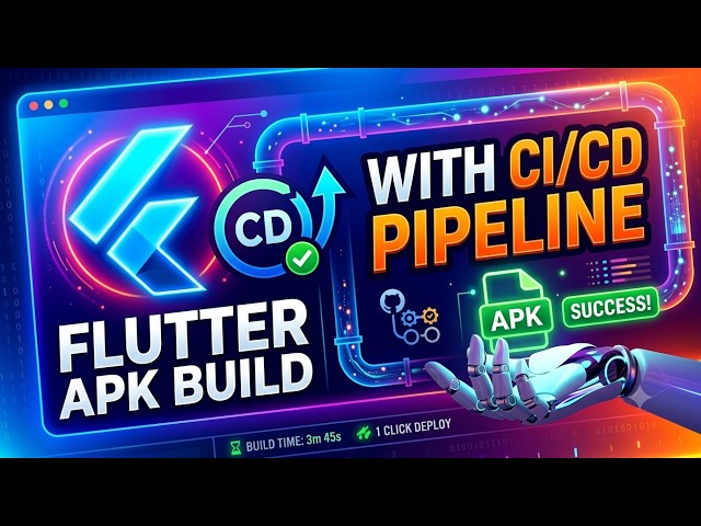 Flutter APK Build with CI/CD Pipeline using GitHub Actions | Bangla Tutorial