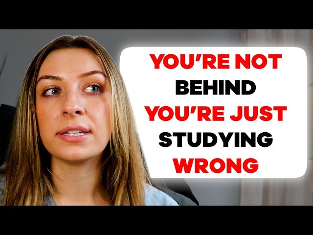 You’re Not Behind—You’re Just Studying Wrong for the MCAT