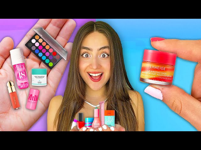 Making Tiny VIRAL Makeup that Actually works!!