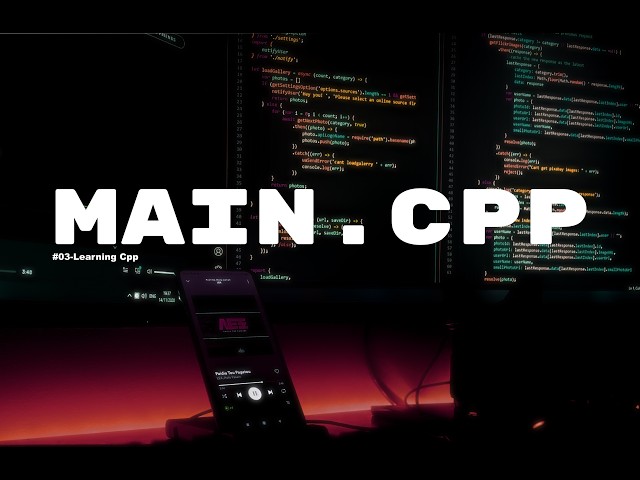 Learn C++ from Scratch | Writing Your First Program | C++ #03
