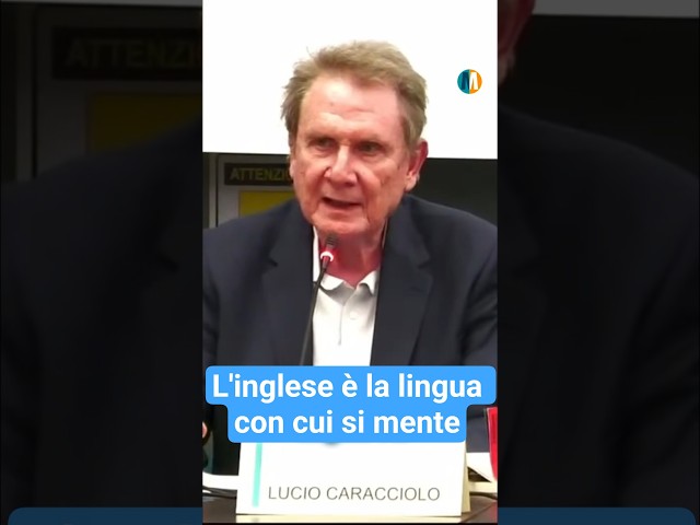 Caracciolo: L'inglese è la lingua con cui si mente