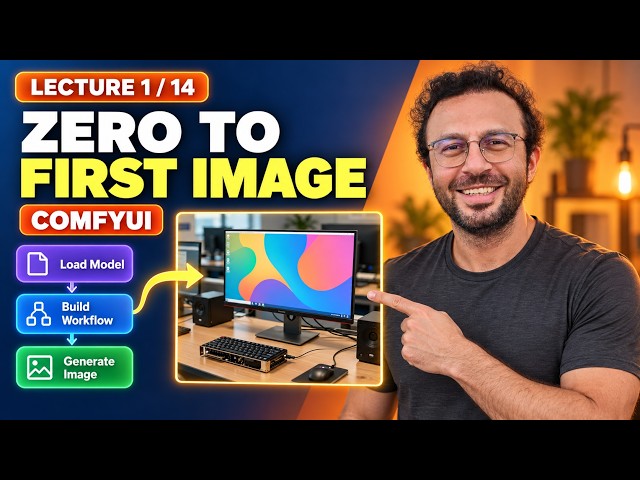 Generative AI Tutorial - Full Course, Lecture 1: Python, CUDA, C++ & ComfyUI on Windows