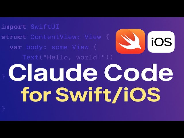 How to use Claude Code for iOS Development with Swift/SwiftUI
