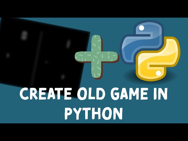 Build a Classic Pong Game with Python (Easy Beginner Project)