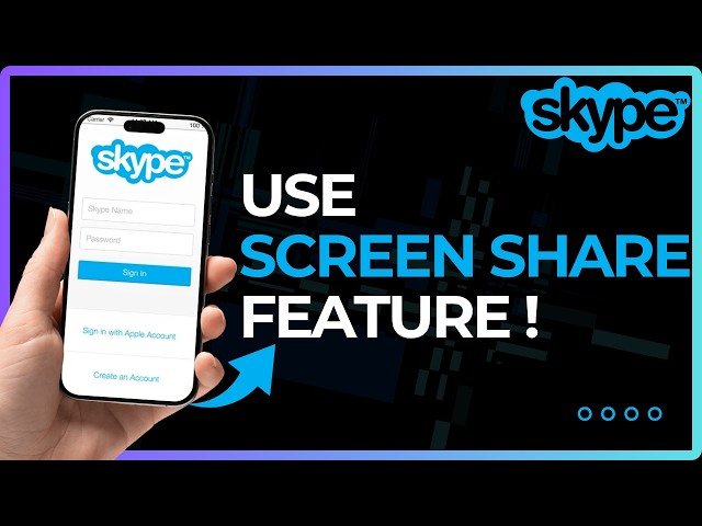 How To Use Skype Screen Share Feature !