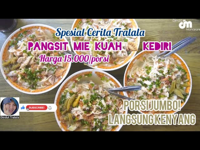 PANGSIT MIE KUAH 🥟 PORSI JUMBO ASLI KEDIRI YANG PANGSITNYA LANGSUNG BIKIN DI PANCINYA!