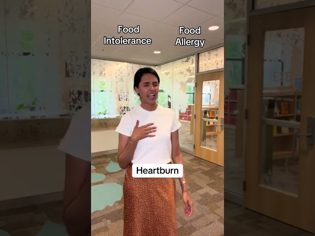 #FoodAllergy vs. #FoodIntolerance: Learn the difference! #Allergy #YTShorts