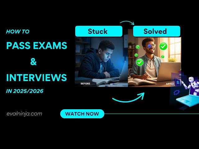 This Tool Solves Exams, Interviews & Online Tests FOR YOU | EvalNinja Demo (2025)