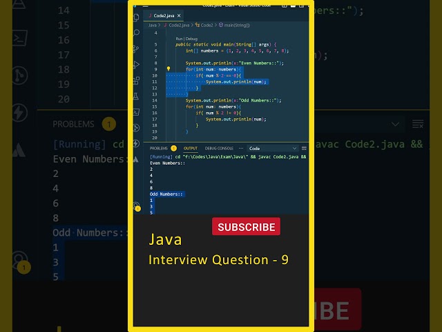 Java In Telugu, Java Interview Questions and Answers, Java Tutorial, Java Interview, Core #shorts