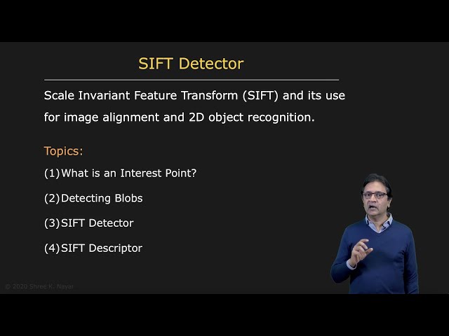 Overview | SIFT Detector