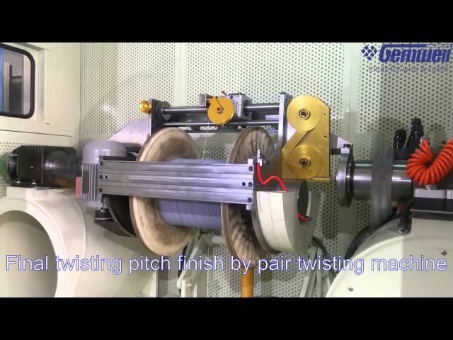 Triple Twisting Machine -- for LAN cable (CAT5/CAT5E/CAT6/CAT7)