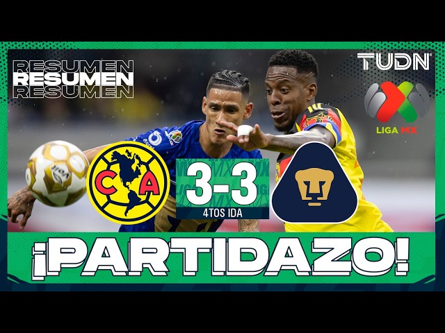 Highlights and Goals | América vs Pumas | Liga MX - Quarterfinals - First Leg Clausura 2026 | TUDN