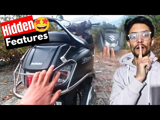 Top Hidden 🤫 Features of My Suzuki Access 125🔥