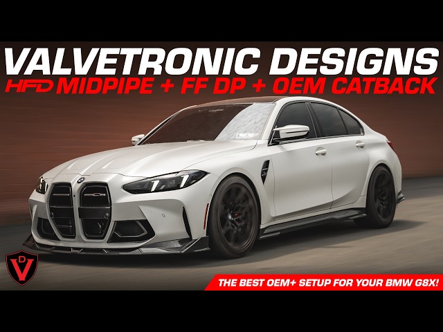 Making the BMW G80 M3 Sound Like an R35 GTR?! - Valvetronic HFD Midpipe + Free Flow DP + Stock Rear