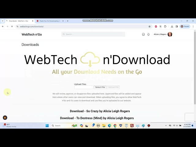 How to Navigate WebTech n'Go
