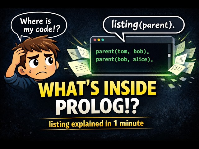 N-Prolog　Prolog listing Explained in 1 Minute