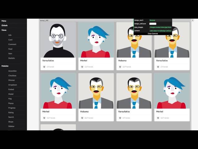 Shiner - Composer for Blaze Templates
