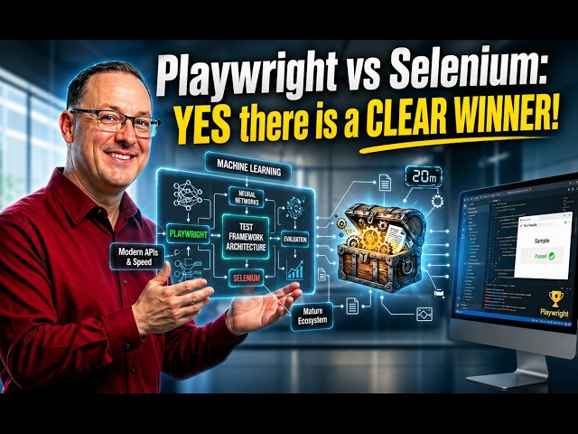 Playwright vs Selenium: YES there is a Clear WINNER!  #softwaretesting #qaengineer #testautomation