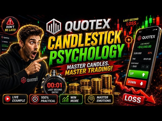 Quotex Trading for Beginners | QUOTEX CANDLESTICK PSYCHOLOGY | ALL 1MIN PATTERNS EXPLAINED