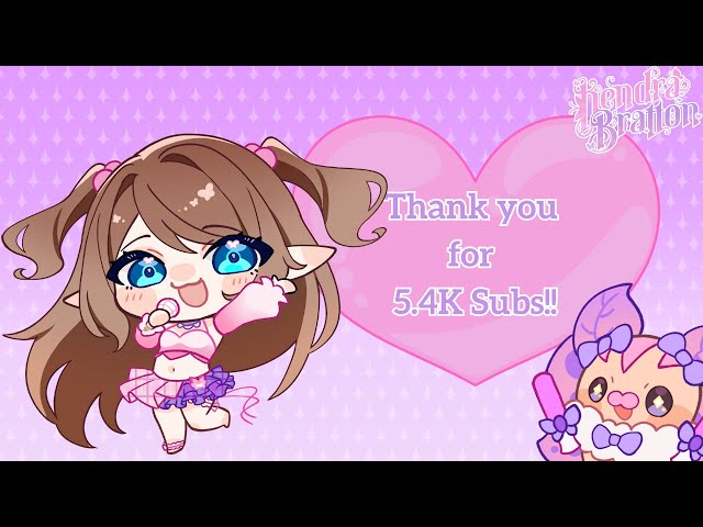 [Karaoke Stream] Thank you for 5.4K Subs!!| Kendra Bratton Fairy VTuber  #vtuber