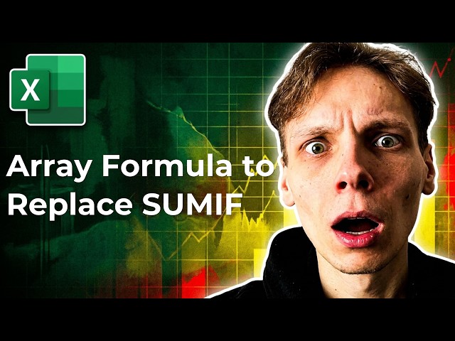 How to Use an Array Formula to Replace SUMIF in Excel [2026 Easy Guide]