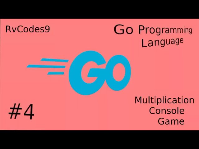 Go programming language / Multiplication Console Game