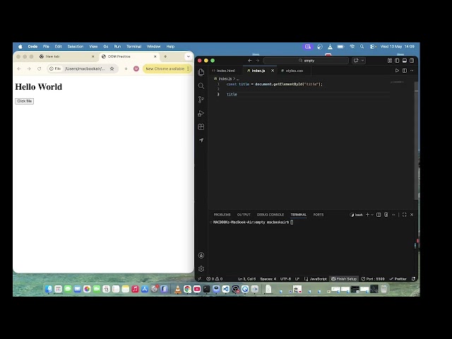 DOM Manipulation Explained for Absolute Beginners | JavaScript DOM Tutorial