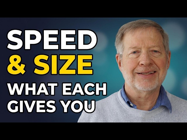 How to Buy the Right Camera: Sensor Speed & Sensor Size Explained