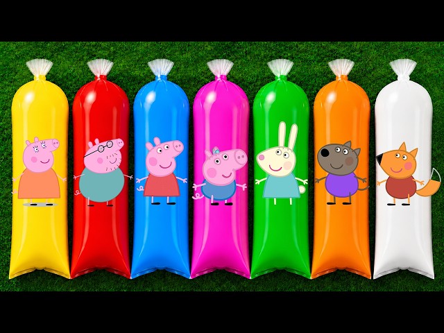 ENCONTRANDO: Peppa Pig, George Pig, Mummy Pig, Daddy Pig, Suzy Sheep, Rebecca Rabbit y Pedro Pony...