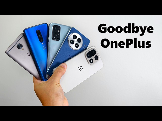 Goodbye OnePlus