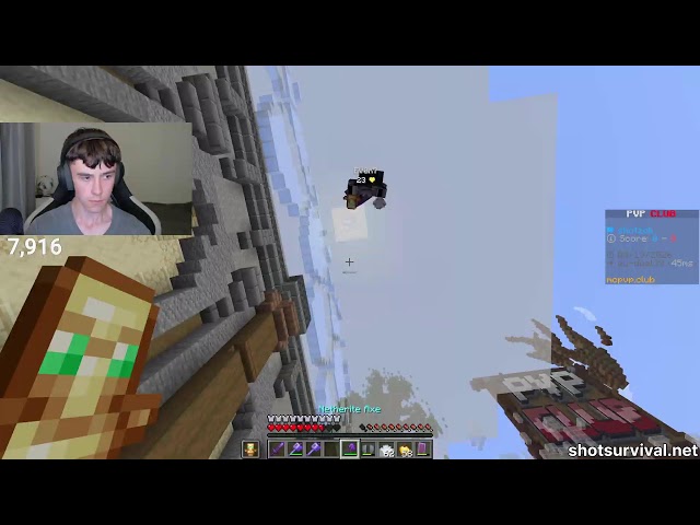 Playing The Best Minecraft Server