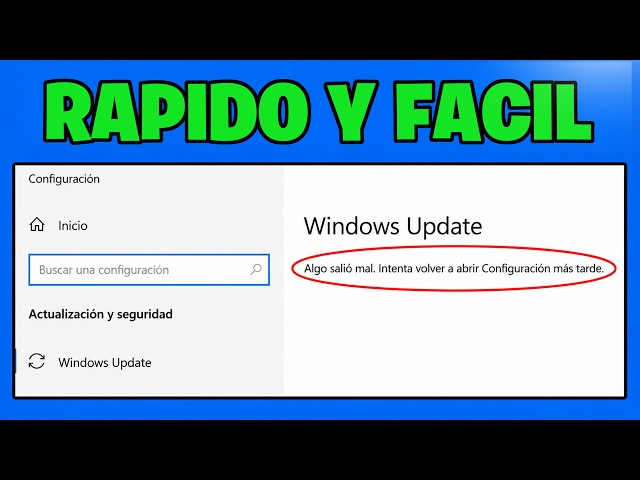 Fix Windows Update Error “Something went wrong, try to open Settings later”