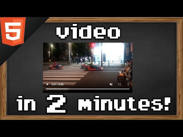 Learn HTML video in 2 minutes 🎥