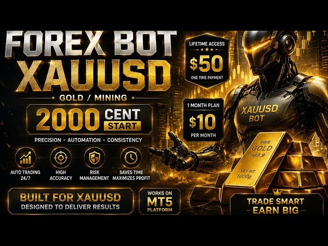 LIVE MARKET TEST | 2000 CENT ACCOUNT -Gold Hedging Forex Auto Trading Bot 17
