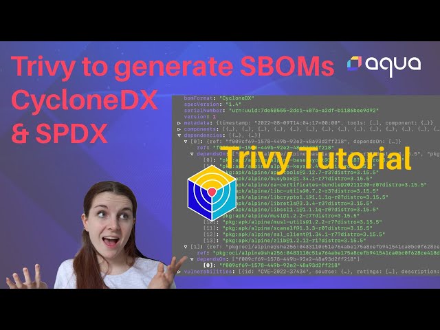 Generate SBOMs with Trivy & Scan SBOMs for vulnerabilities