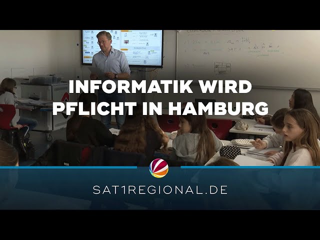 Codieren im Unterricht: Pflichtfach Informatik an weiterführenden Schulen in Hamburg