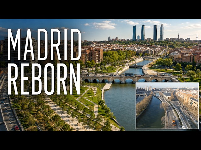 Madrid Rio Park: Spain's Capital City Gets Upgraded