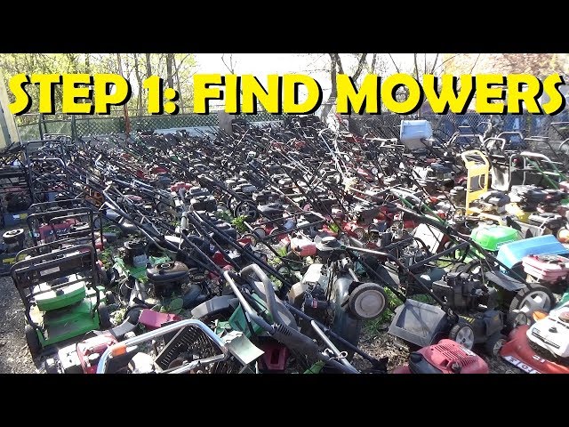 How to Make Money Selling Lawnmowers - Part 1