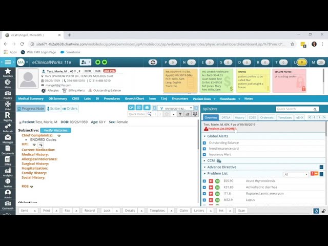 How to Link ICD-10 Problem List Codes to SNOMED Codes in eClinicalWorks
