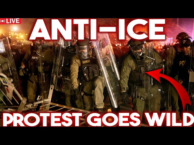 🚨BREAKING: ANTI-ICE PROTEST GETS WILD!!🚨
