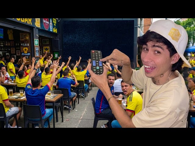 Apagando Televisores en el MUNDIAL🏆 // Andy