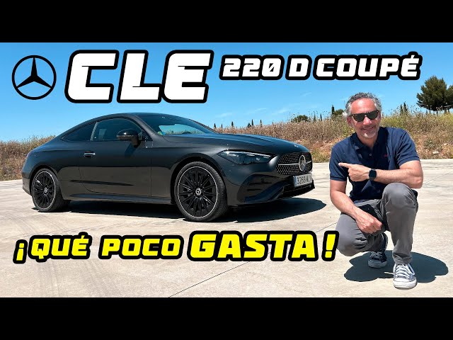 Mercedes CLE 220d Coupe 2024 🏎 Es increíble lo poco que gasta
