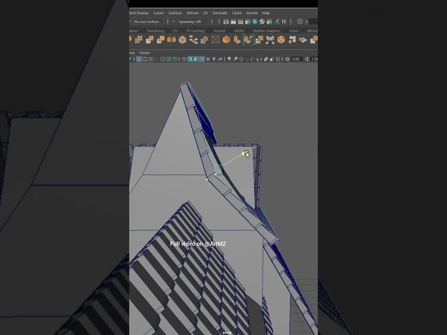 Medieval House, classic tavern 3D modeling. Autodesk Maya tutorial