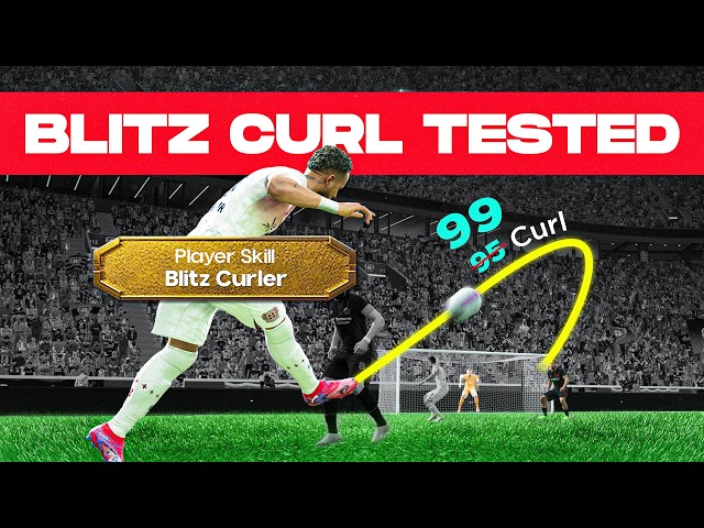 I TESTED Blitz Curler Skill in eFootball