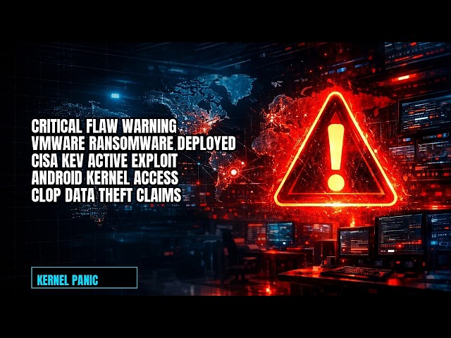 VMware vCenter Flaw Exploited for Ransomware as Critical Zero-Days Mount