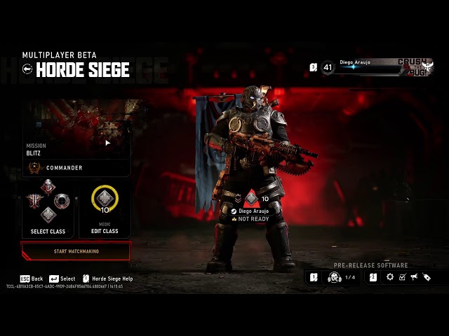 Gears of WAR E-DAY BETA - DIA 5 - RTX 3070